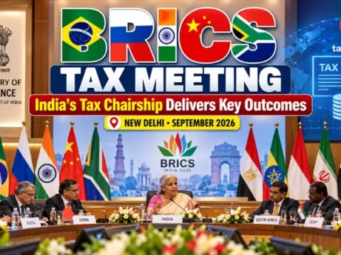 BRICS Tax Meeting Held in New Delhi BRICS Tax Meeting inaugurated by Nirmala Sitharaman in New Delhi