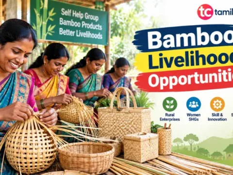 Bamboo Livelihood Opportunities in India Bamboo Livelihood Opportunities through rural enterprises and bamboo-based industries in India