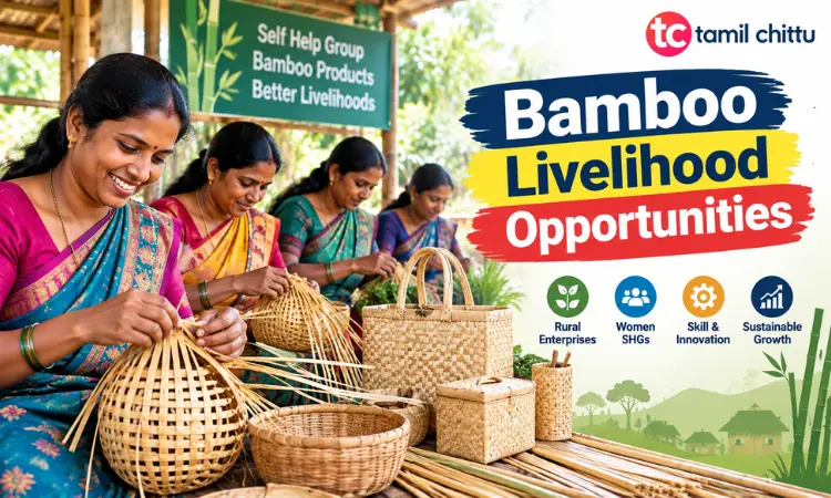 Bamboo Livelihood Opportunities in India Bamboo Livelihood Opportunities through rural enterprises and bamboo-based industries in India