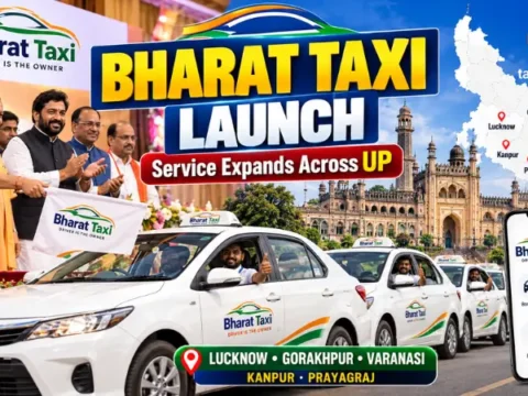 Bharat Taxi Launch Expands Services in Uttar Pradesh Bharat Taxi Launch expands to Lucknow and four other Uttar Pradesh cities