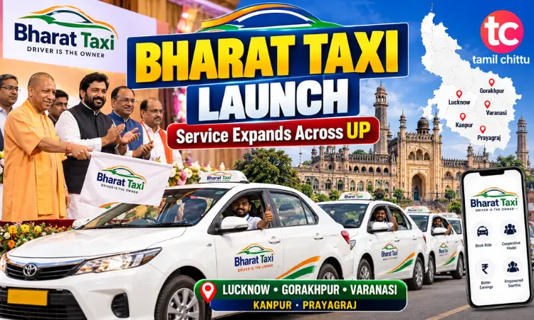 Bharat Taxi Launch expands to Lucknow and four other Uttar Pradesh cities