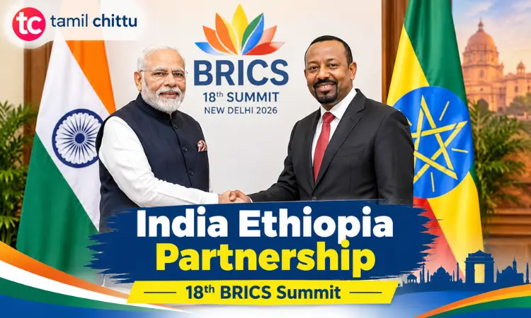 India Ethiopia Partnership Strengthened at BRICS India Ethiopia Partnership discussed during BRICS Summit in New Delhi