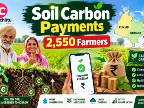 Soil Carbon Payments: First Farmer DBT in India Soil Carbon Payments for farmers adopting regenerative agriculture in Punjab and Haryana