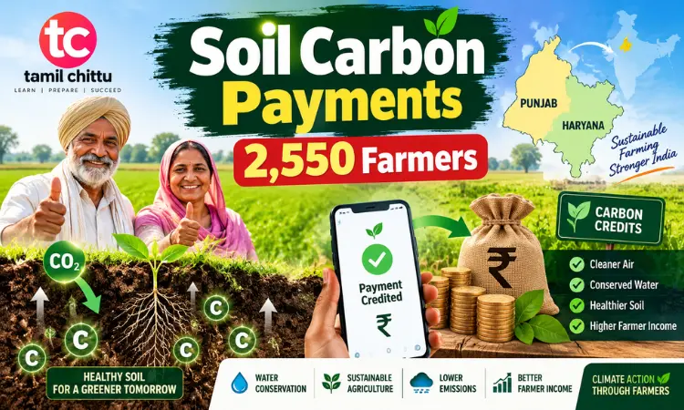 Soil Carbon Payments: First Farmer DBT in India Soil Carbon Payments for farmers adopting regenerative agriculture in Punjab and Haryana