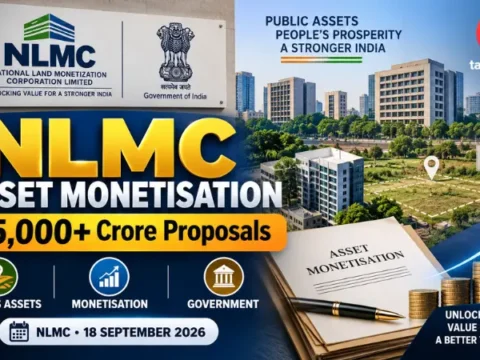 NLMC Asset Monetisation: ₹5,000 Crore Proposals Review NLMC Asset Monetisation proposals worth over ₹5,000 crore