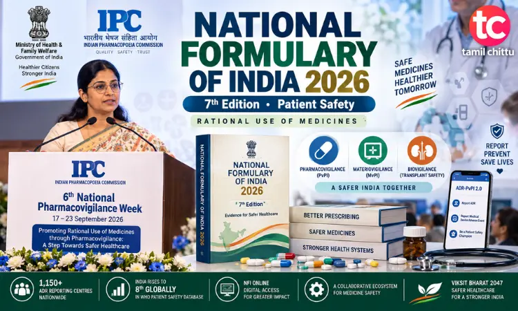 National Formulary 2026 : Key Patient Safety Initiatives National Formulary 2026 launched to promote rational medicine use