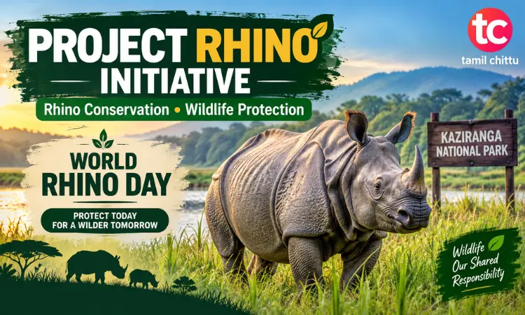 Project Rhino Initiative : New Wildlife Conservation Support Project Rhino Initiative for greater one-horned rhinoceros conservation