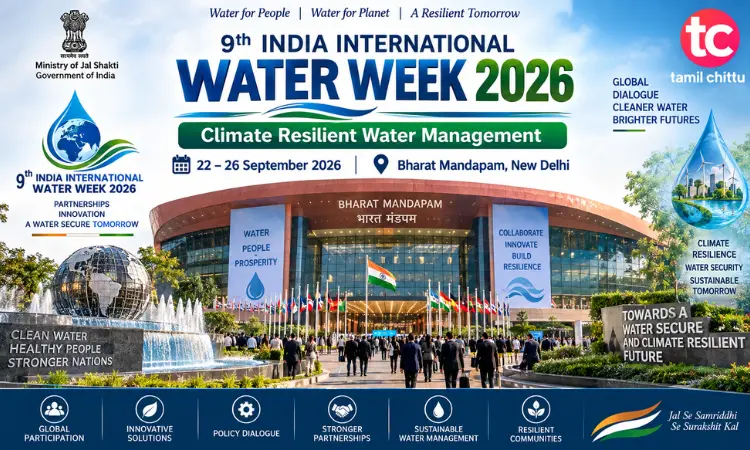 Water Week 2026 : Climate-Resilient Water Management Water Week 2026 on climate-resilient water management in New Delhi